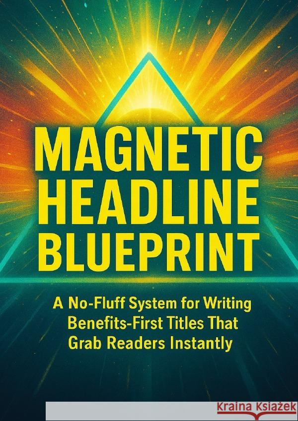 Magnetic Headline Blueprint Clarke, Naomi 9783565100927 epubli - książka