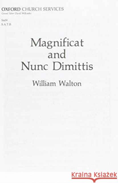 Magnificat and Nunc Dimittis : Chichester Service  9780193851061 Oxford University Press - książka