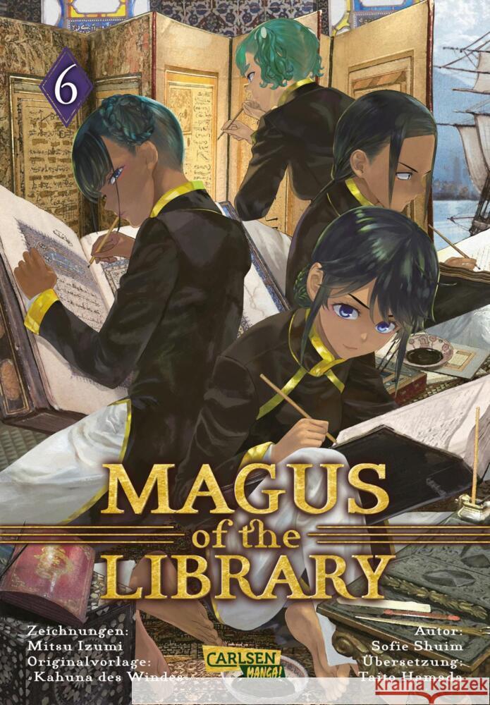 Magus of the Library  6 Izumi, Mitsu 9783551753694 Carlsen Manga - książka