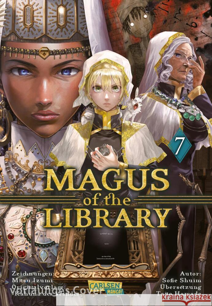 Magus of the Library  7 Izumi, Mitsu 9783551800367 Carlsen Manga - książka
