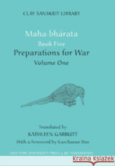 Mahabharata Book Five (Volume 1): Preparations for War Kathleen Garbutt 9780814731918  - książka