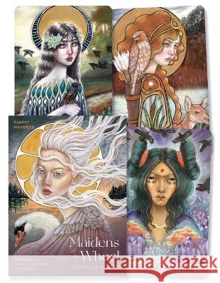 Maidens of the Wheel Oracle Cards: Inner Journeys Through the Cycles of the Year Tammy Wampler 9780738778402 Llewellyn Publications - książka