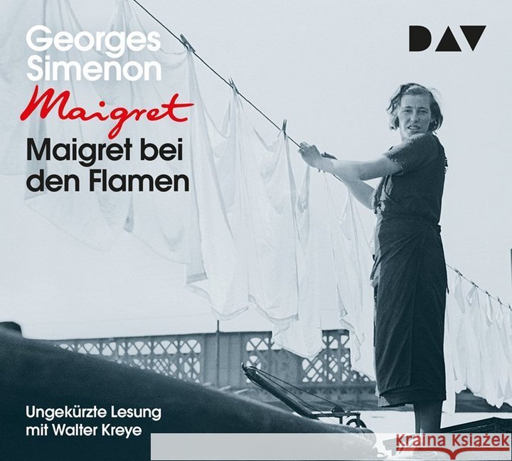 Maigret bei den Flamen, 3 Audio-CDs : Ungekürzte Lesung mit Walter Kreye (3 CDs), Lesung. CD Standard Audio Format Simenon, Georges 9783742407399 Der Audio Verlag, DAV - książka