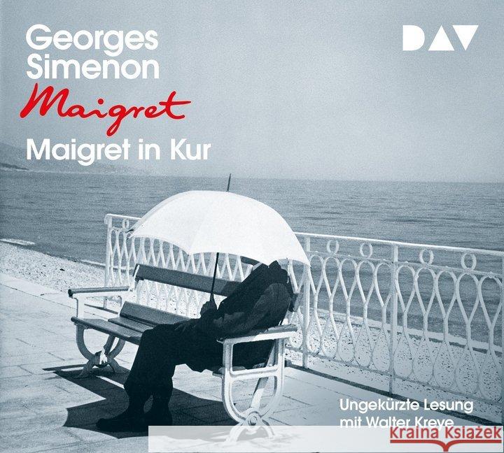Maigret in Kur, 4 Audio-CD : 67. Fall. Ungekürzte Lesung mit Walter Kreye (4 CDs), Lesung. CD Standard Audio Format Simenon, Georges 9783742414045 Der Audio Verlag, DAV - książka