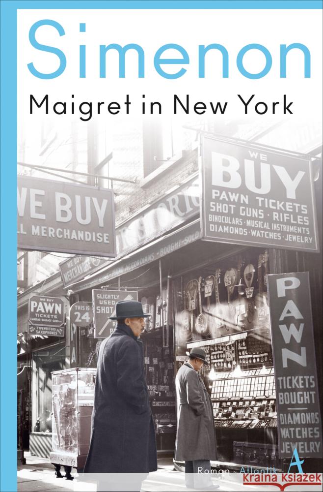 Maigret in New York Simenon, Georges 9783455007305 Atlantik Verlag - książka