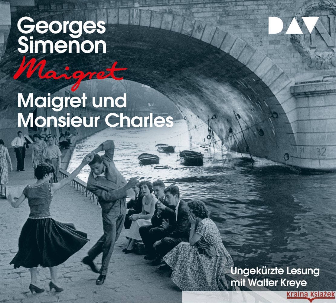 Maigret und Monsieur Charles, 4 Audio-CD Simenon, Georges 9783742421067 Der Audio Verlag, DAV - książka
