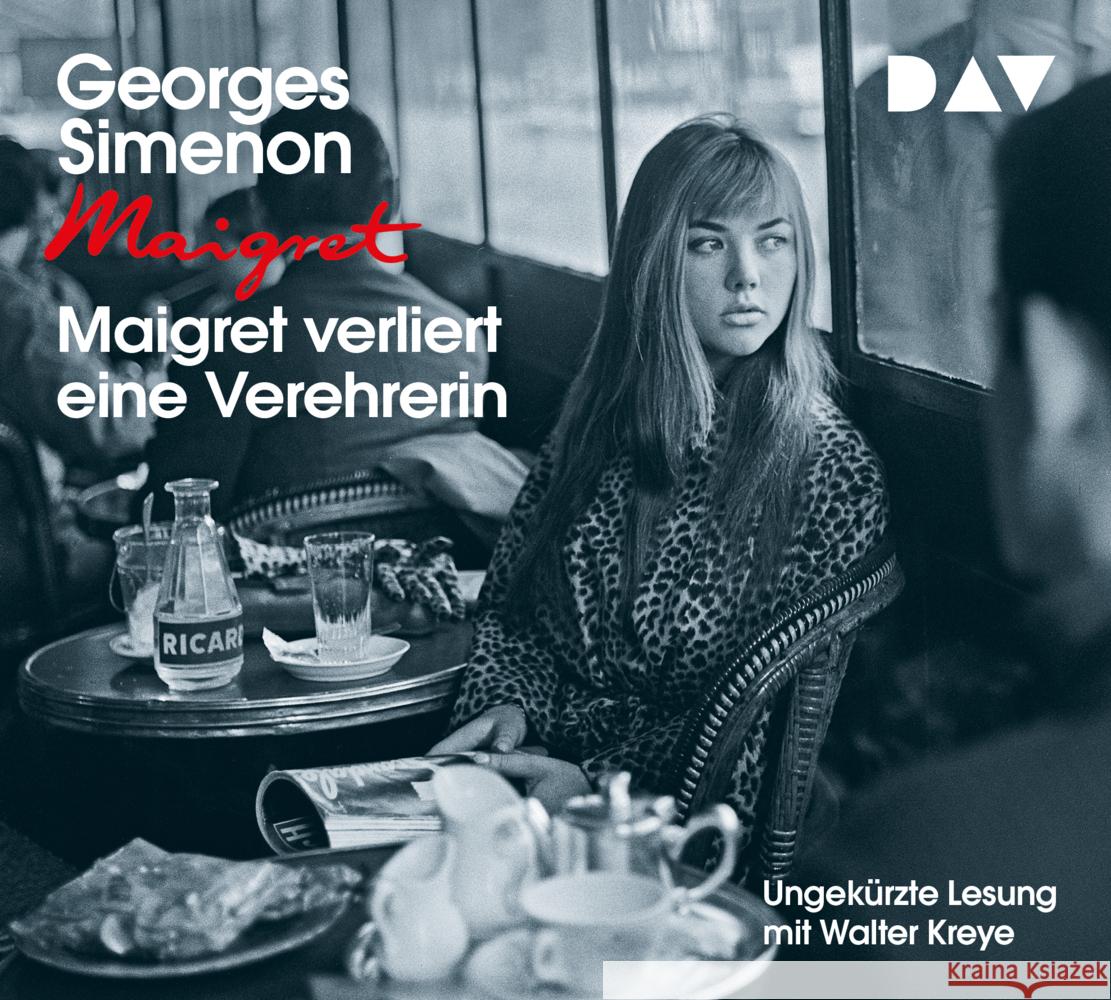 Maigret verliert eine Verehrerin, 4 Audio-CD Simenon, Georges 9783742417381 Der Audio Verlag, DAV - książka