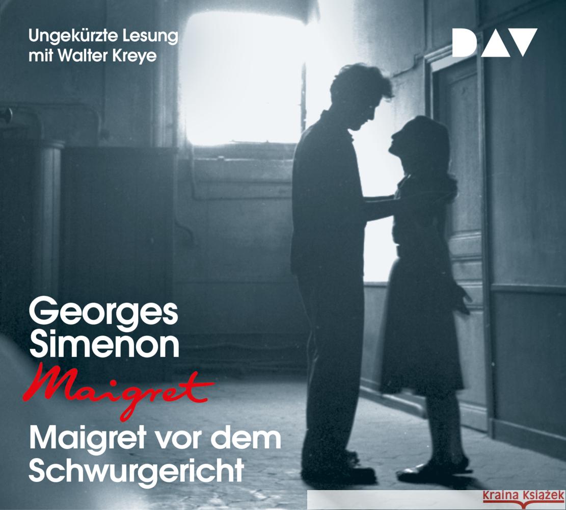 Maigret vor dem Schwurgericht, 4 Audio-CD Simenon, Georges 9783742421104 Der Audio Verlag, DAV - książka