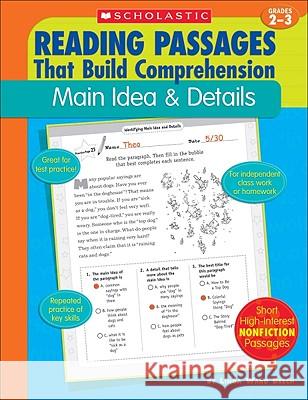 Main Idea & Details Linda Ward Beech 9780439554251 Teaching Resources - książka