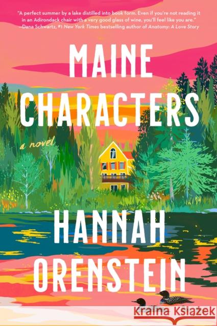 Maine Characters: A Novel Hannah Orenstein 9780593851555 Dutton - książka