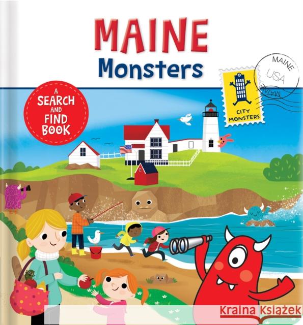 Maine Monsters: A Search and Find Book Corinne Delporte Julie Cossette 9782924734148 City Monsters - książka