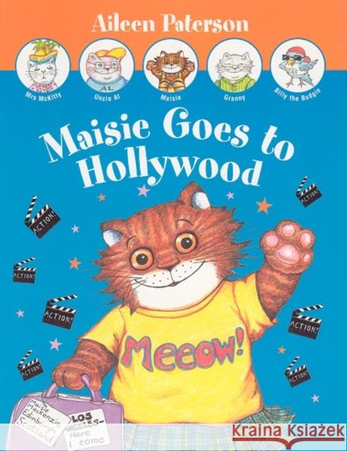 Maisie Goes to Hollywood Aileen Paterson 9781871512403 GLOWWORM BOOKS LTD - książka