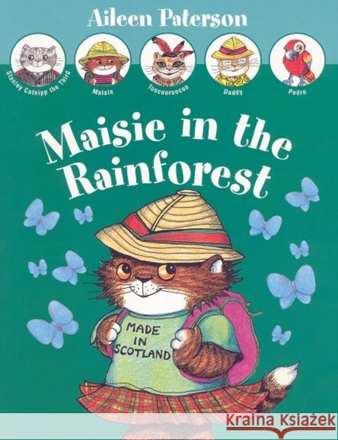 Maisie in the Rainforest Aileen Paterson 9781871512298 Glowworm Books Ltd - książka