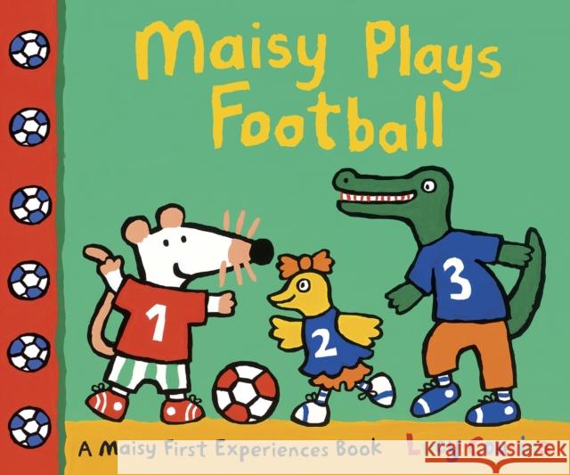 Maisy Plays Football Lucy Cousins 9781406358148 WALKER BOOKS - książka