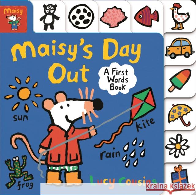 Maisy's Day Out: A First Words Book Lucy Cousins Lucy Cousins  9781406379457 Walker Books Ltd - książka