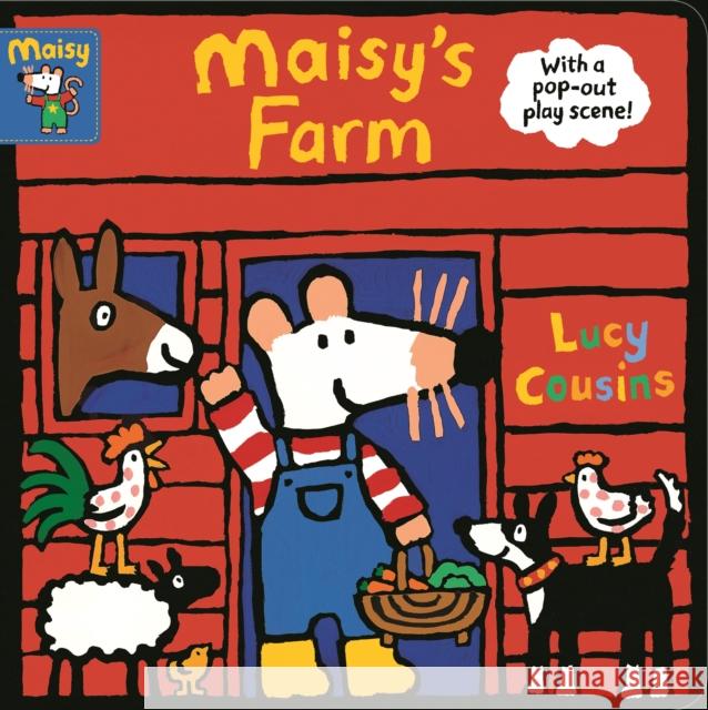 Maisy's Farm: With a pop-out play scene Lucy Cousins Lucy Cousins  9781406383515 Walker Books Ltd - książka