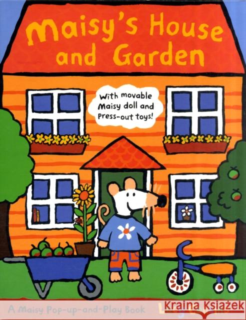 Maisy's House and Garden: A Maisy Pop-up-and-Play Book Lucy Cousins 9781406306613 Walker Books Ltd - książka