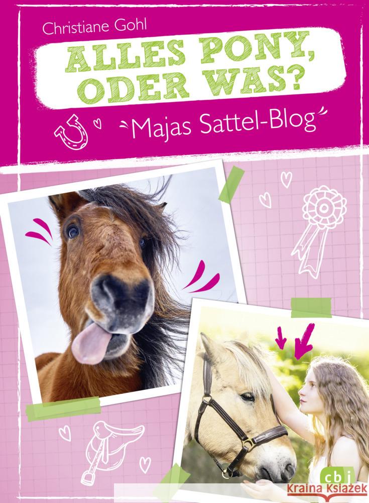 Majas Sattel-Blog - Alles Pony, oder was? Gohl, Christiane 9783570178454 cbj - książka