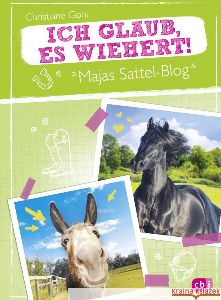 Majas Sattel-Blog - Ich glaub, es wiehert! Gohl, Christiane 9783570178461 cbj - książka