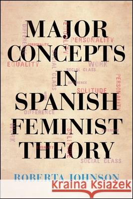 Major Concepts in Spanish Feminist Theory Roberta Johnson 9781438473697 State University of New York Press - książka