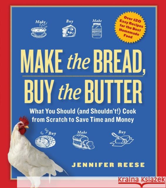 Make the Bread, Buy the Butter: What You Should (and Shouldn't) Cook from Scratch to Save Time and Money Jennifer Reese 9781451605884 Free Press - książka