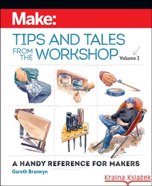 Make: Tips and Tales from the Workshop Volume 2: A Handy Reference for Makers Branwyn, Gareth 9781680456370 Make Community, LLC - książka