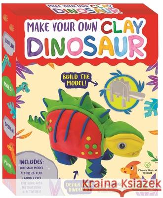 Make Your Own Clay Dinosaur: Craft Box Set for Kids Igloobooks                               Gabriele Tafuni 9781801086790 Igloo Books - książka