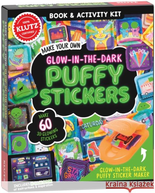 Make Your Own Glow-in-the-Dark Puffy Stickers (Klutz) Editors of Klutz 9781338775419 Scholastic US - książka