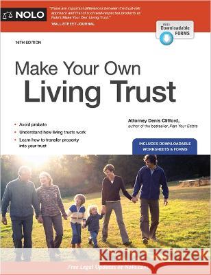 Make Your Own Living Trust  9781413330571 NOLO - książka