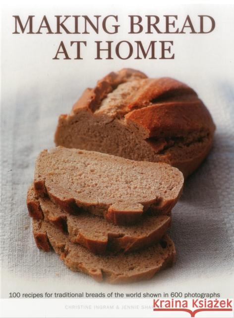 Making Bread at Home Ingram Christine 9781780193380 Anness Publishing - książka