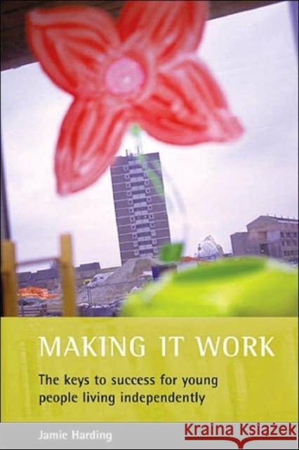 Making It Work: The Keys to Success for Young People Living Independently Harding, Jamie 9781861345325 Policy Press - książka