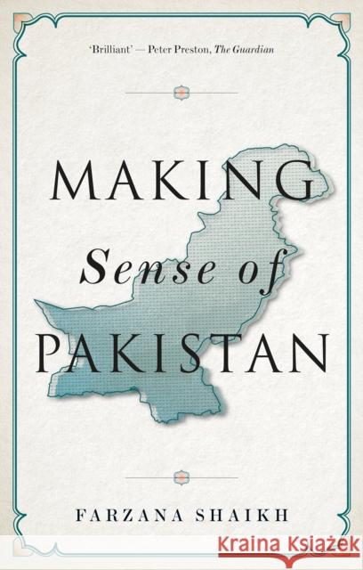 Making Sense of Pakistan Farzana Shaikh 9781787380325 C Hurst & Co Publishers Ltd - książka