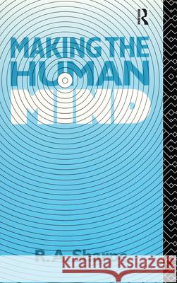 MAKING THE HUMAN MIND    9780415047678 Taylor & Francis - książka