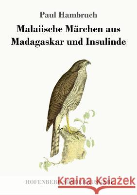 Malaiische Märchen aus Madagaskar und Insulinde Paul Hambruch 9783743728417 Hofenberg - książka