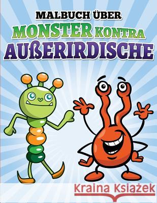 Malbuch über Roboter kontra Außerirdische Demaco, L. L. 9781514637210 Createspace - książka