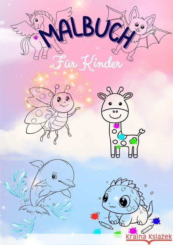 Malbuch für Kinder - Tiere Limburg, Julia 9783758493355 epubli - książka