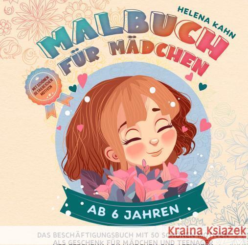 Malbuch für Mädchen ab 6 Jahren Kahn, Helena 9789403759234 Bookmundo - książka