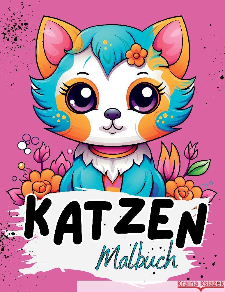 Malbuch Katze: Katzen Malbuch mit wundersch?nen Vorlagen im Cartoon Stil. Katzenmalbuch. Katzen Malbuch. Lucy?s Tie 9783384067197 Tredition Gmbh - książka