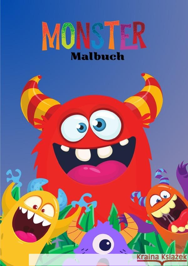 Malbuch Monster DIN A4 Melder, Saskia 9783819020568 epubli - książka