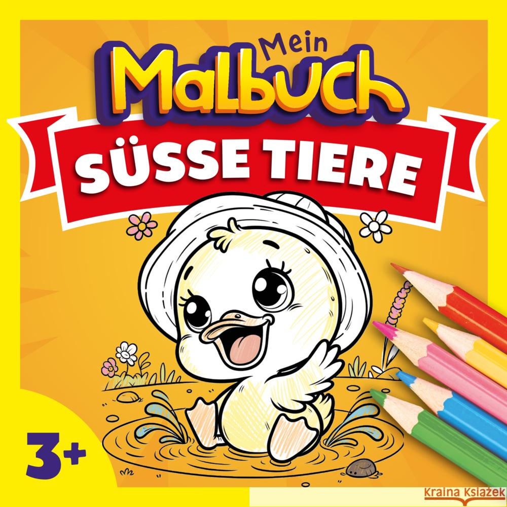 Malbuch Tiere für Kinder ab 3 Jahren Mein Malbuch 9789403800745 Bookmundo - książka