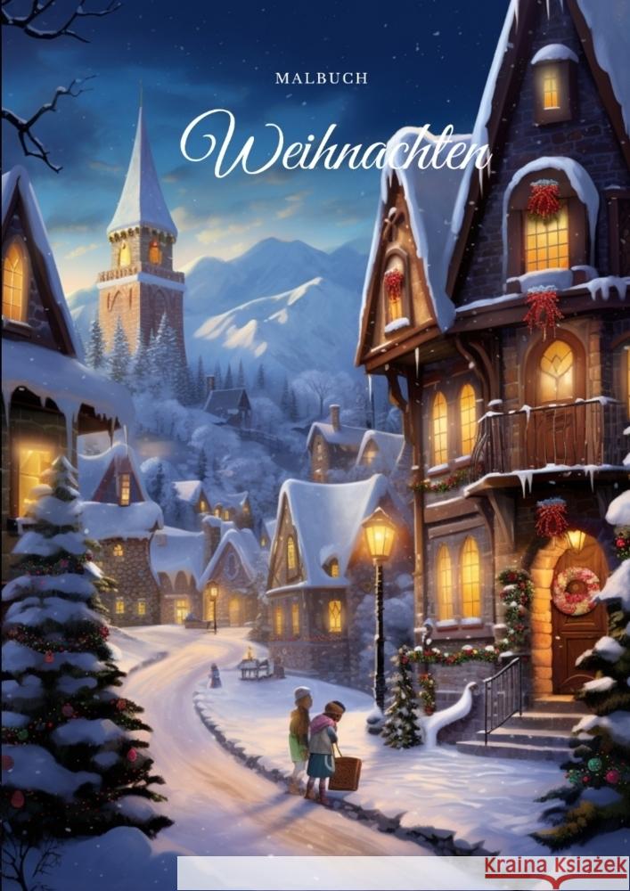 Malbuch Weihnachten Diana Kluge 9783384044068 Tredition Gmbh - książka