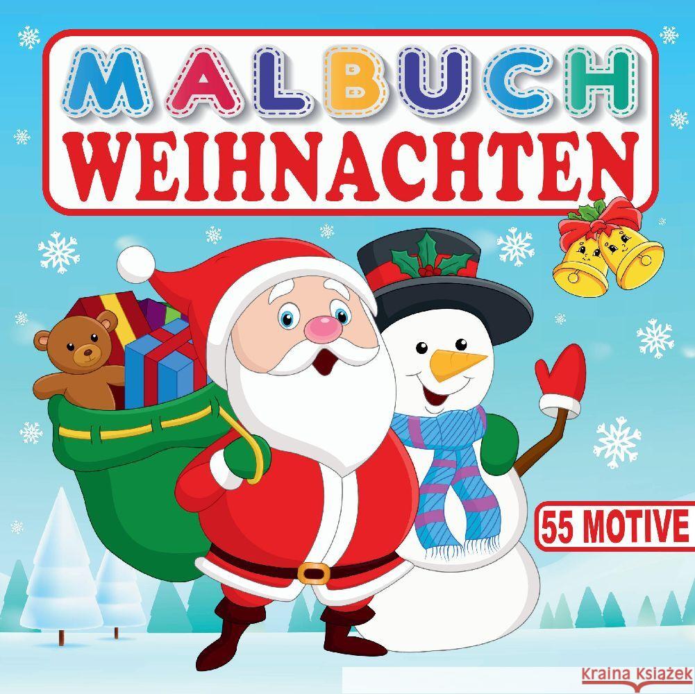 MALBUCH WEIHNACHTEN 55 MOTIVE Inspirations Lounge, S&L 9783347786523 tredition - książka