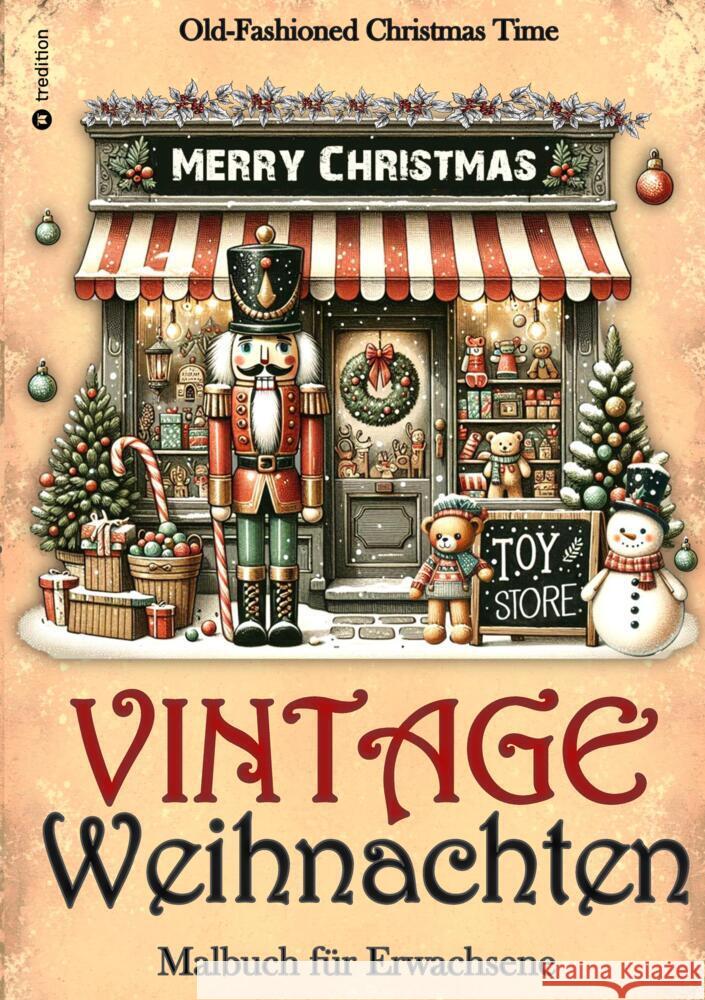 Malbuch Weihnachten - Malbuch für Erwachsene  Vintage Weihnachten Malbuch Kooper, Kenya 9783384461544 tredition - książka