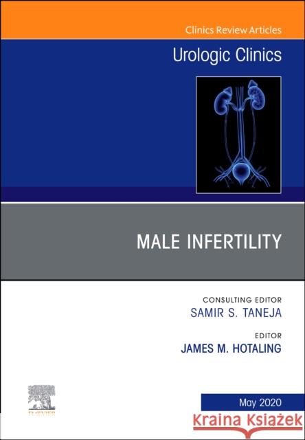 Male Infertility, an Issue of Urologic Clinics James M. Hotaling 9780323712071 Elsevier - książka