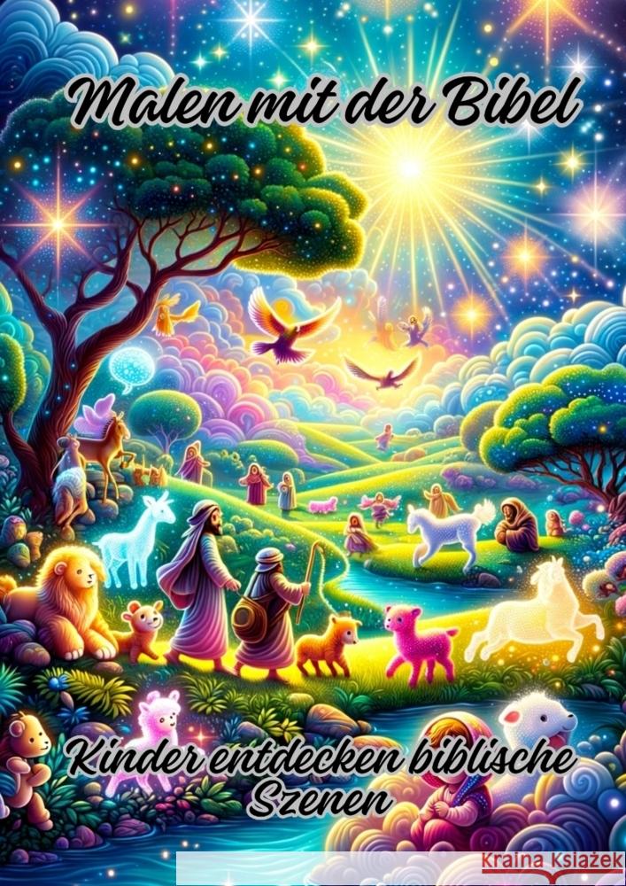 Malen mit der Bibel: Kinder entdecken biblische Szenen Diana Kluge 9783384111258 Tredition Gmbh - książka