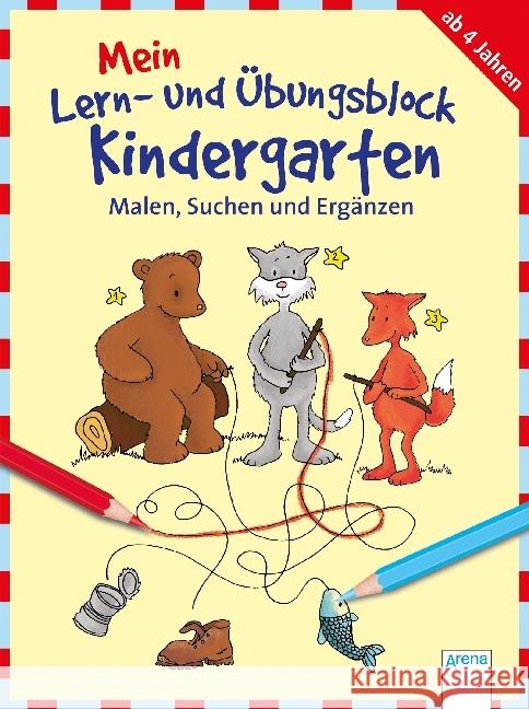 Malen, Suchen und Ergänzen Schäfer, Carola 9783401712383 Arena - książka