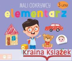 Mali odkrywcy. Elementarz 3-latka Justyna Tkocz 9788382996081 Zielona Sowa - książka