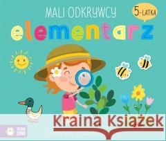 Mali odkrywcy. Elementarz 5-latka Justyna Tkocz 9788382996104 Zielona Sowa - książka