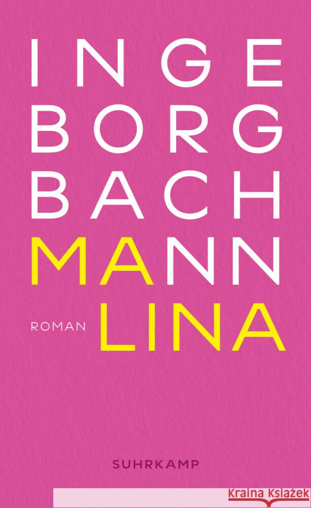 Malina Bachmann, Ingeborg 9783518475263 Suhrkamp - książka
