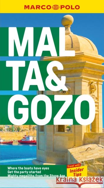 Malta and Gozo Marco Polo Pocket Travel Guide - with pull out map Marco Polo 9781914515057 Heartwood Publishing - książka